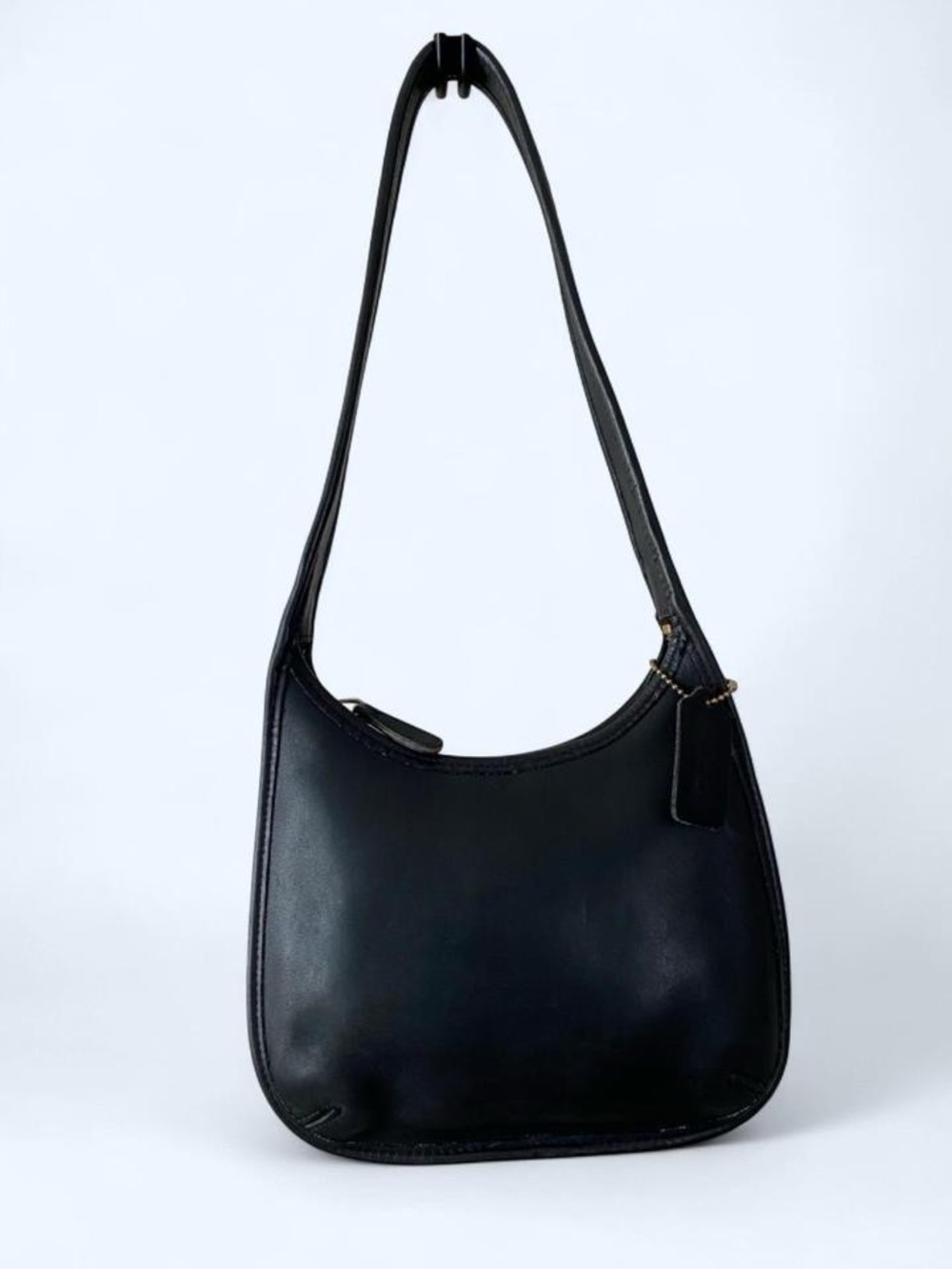 Vintage Coach Ergo Mini Zip No. 9020 Black Leather